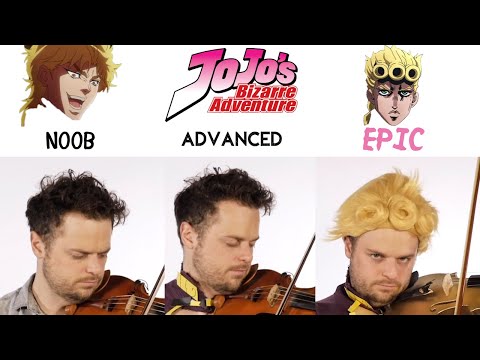 5 Levels of Giorno's Theme: Noob to Epic