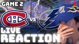 Tampa Bay Lightning WIN IN OVERTIME Against The Montreal Canadiens! | Game 2 Reaction | 2026