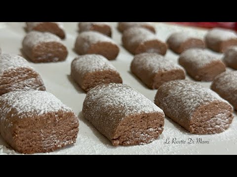 Mai mangiati così morbidi, in 10 minuti: I PEZZI DI SOGNO AL CACAO E MANDORLE Senza Lievito 😍