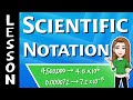 Scientific Notation Concepts and Applications