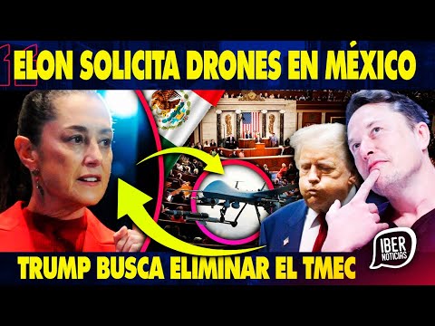 🔥URGENTE! GABACHOS SOLICITAN DRONES CONTRA MÉXICO,CLAUDIA SE REUNE CON LA SEDENA DE INMEDIATO