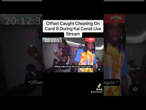 Offset Caught Cheating On Cardi B During Kai Cenat Live Stream