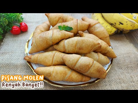 RESEP PISANG MOLEN YANG ENAK KRENYES DAN RENYAH TAHAN LAMA