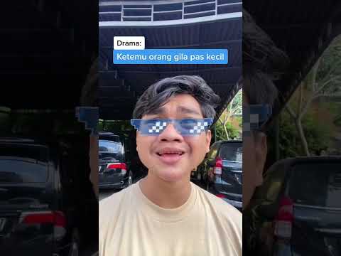 Tiktok aguswahyuu || Drama ketemu orang gila pas kecil #shorts