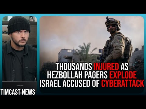 Israel Accused Of CYBERATTACK After Over A Thousands Hezbollah Pagers EXPLODE Injuring Fighters