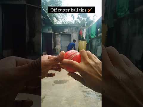 Off cutter ball tips 🏏#sorts #sports #cricket #cricketshorts #viratkohli