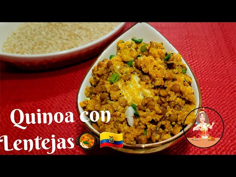 📌🍛MORO  DE LENTEJAS SALUDABLE  CON QUINOA‼️ #moro #quinoa