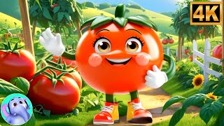 Lal Tamatar Bade Majedar, लाल टमाटर बड़े मजेदर, Nursery Poems and Baby Rhyme Songs