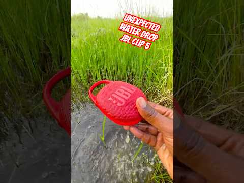 JBL clip 5 unexpected waterdrop