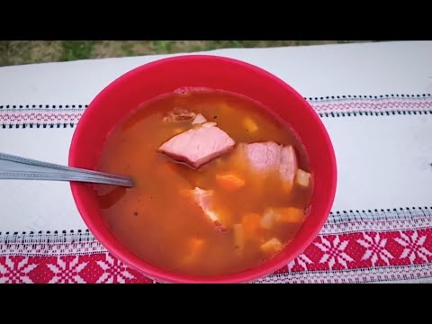 CIORBA de FASOLE delicioasa la CEAUN preparata ca in Tara Crisurilor - Reteta Traditionala