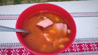 CIORBA de FASOLE delicioasa la CEAUN preparata ca in Tara Crisurilor - Reteta Traditionala
