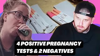 Brooke tells JK and his family she's pregnant after having 4 positive & 2 negative pregnancy tests