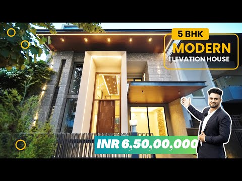 Inside a 5 BHK Modern Elevation House With Luxurious Interior Design