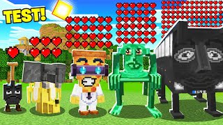 KTÓRY NOWY BRAINROT MA NAJWIĘCEJ ZDROWIA w Minecraft?!