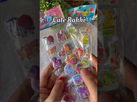 DIY cute Rakhi🦋#diy #handmade #rakhi