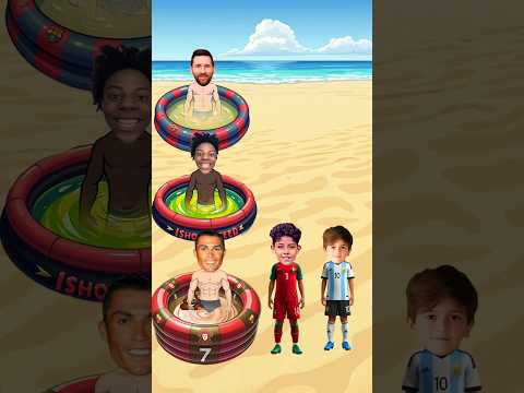 Who has spoiled Ronaldo's pond? | Messi Ronaldo Neymar | #football #cr7 #shorts