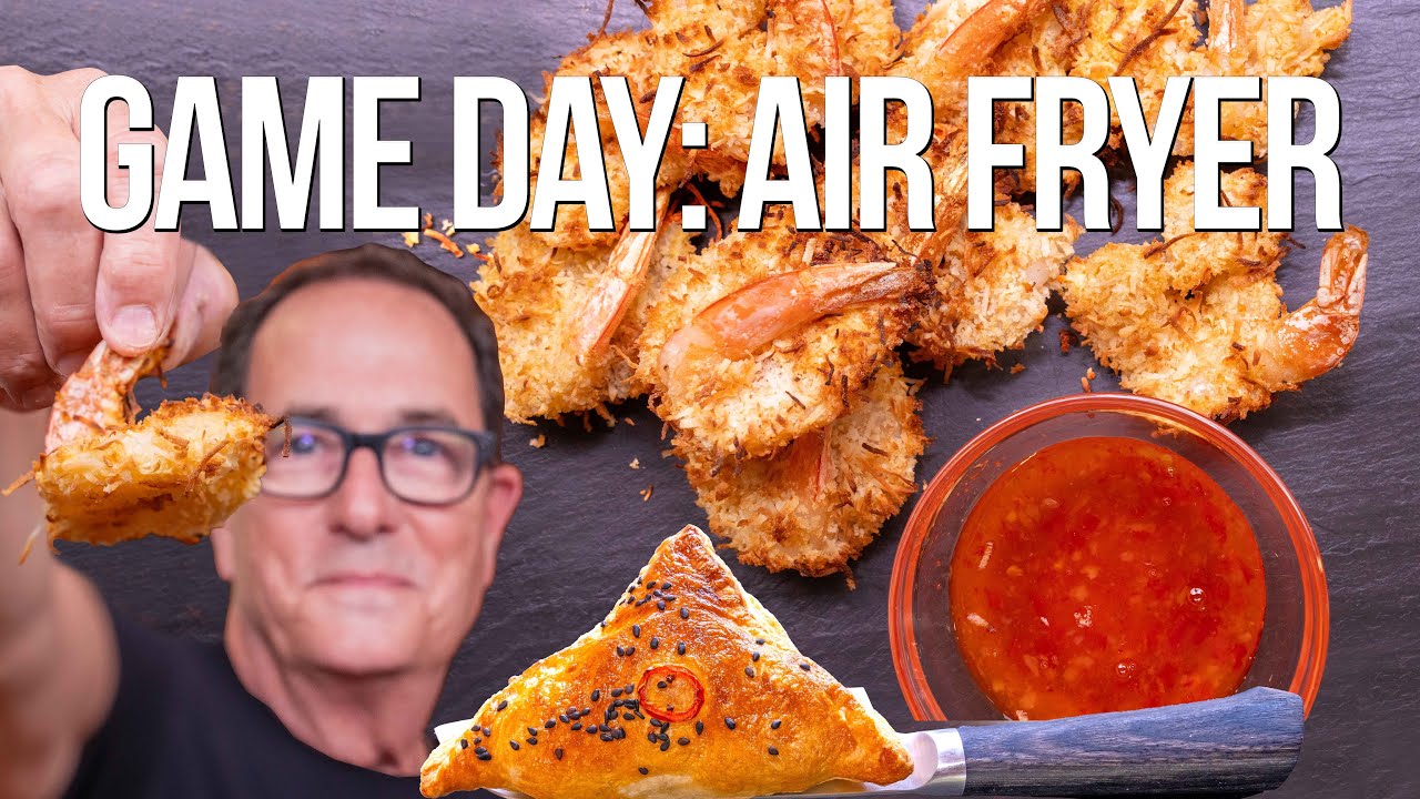 Easy and delicious air fryer recipes for sunday football - sam the cooking guy