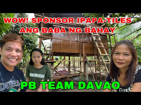 WOW! SPONSOR IPAPA-TILES ANG BABA NG BAHAY NILA ATE JOREN!