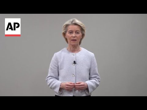 YouTube video thumbnail: 'Borders Cannot Be Changed by Force' EU Chief Says Amid Ukraine Peace Talks