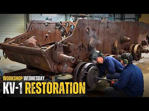 WORKSHOP WEDNESDAY: WWII Soviet KV-1S Restoration BEGINS!