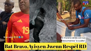 Bat Bravo, Lè Ou Legal Nan Yon Peyi Men Koman Respè a Ye/Ayisyen Montecristi Bat 2 Ajan Migrasyon