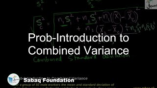 Prob-Introduction to Combined Variance