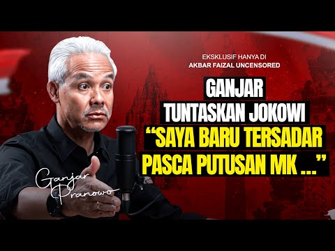 *EKSKLUSIF HANYA DI AFU ❗❗ GANJAR TUNTASKAN JOKOWI: "SAYA BARU TERSADAR PASCA PUTUSAN MK ..."