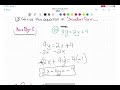 Key Formulas in Algebra
