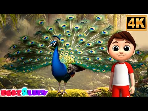 Nache Re Mor Kids Song,  नाचे रे मोर, Hindi Popular Rhyme For Kids