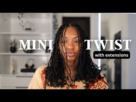 Mini Twists for Growth & Moisture: The Perfect Protective Style