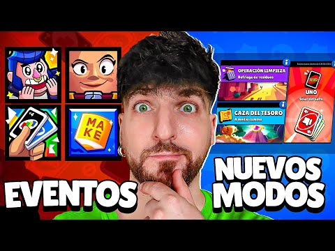 2 NUEVOS MODOS !!! TODOS LOS EVENTOS | REGALOS DIARIOS GRATIS Y MAS... SNEAK PEEK BRAWL STARS !!!