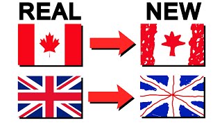 I Tried Drawing MORE World Flags from MEMORY...