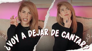 ¿Me preguntaron si voy a dejar de cantar?