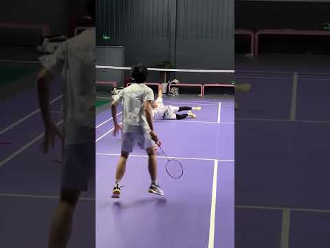 Must try to save badminton if you want to win #badminton #badmintonlovers
