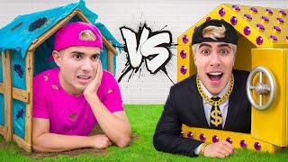 BUNKER DE $1 VS $1000 !!