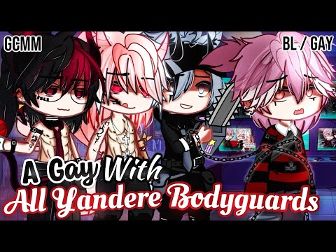 𝑨 𝑮𝒂𝒚 With 𝐀𝐥𝐥 𝐘𝐚𝐧𝐝𝐞𝐫𝐞 𝐁𝐨𝐝𝐲𝐠𝐮𝐚𝐫𝐝𝐬 | BL/GAY | GLMM / GCMM | Gacha Life Mini Movie