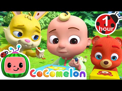 What’s for Lunch? 🍎🥪 | CoComelon Animal Time | Fun Food Song & Learning Rhymes