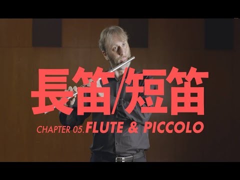 長笛/短笛介紹 Flute & Piccolo - YouTube(1分17秒)