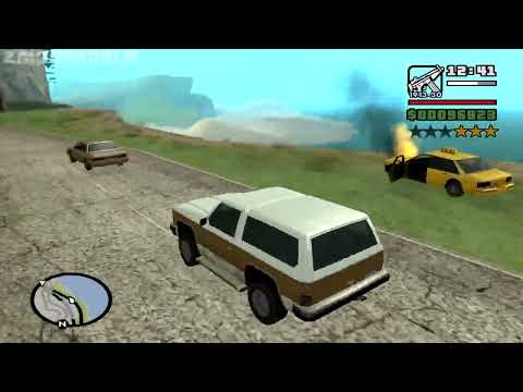 Lure with a 3 Star Wanted Level - Woozie mission 3 - GTA San Andreas