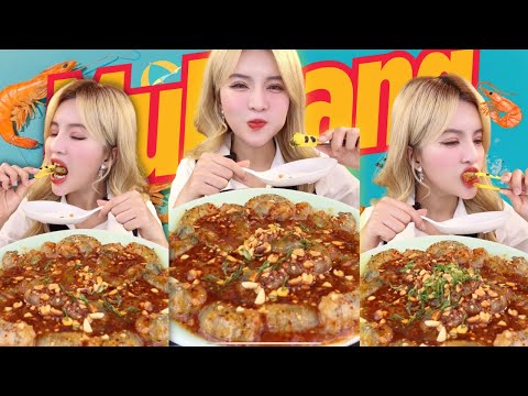 Tóc Vàng mukbang tôm sốt TVH nè bạn!