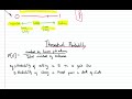 Probability Concepts and Calculations
