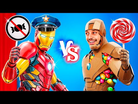 Falsche Superhelden vs.  Echte Superhelden! Schleich Dich In Die Filme Challenge!