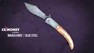 Navaja Knife Blue Steel Gameplay