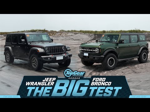 Ford Bronco vs. Jeep Wrangler Rubicon: 4x4 SUV Big Test | Top Gear Philippines