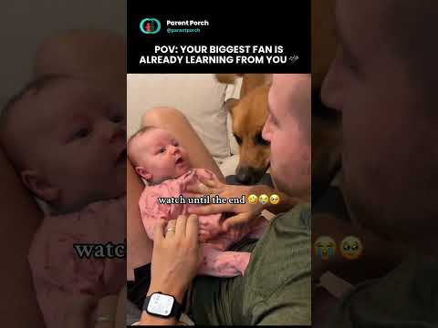 POV: Your biggest fan is already learning from you 🎤💕