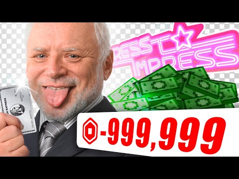 Arruiné un juego de ROBLOX metiéndole dinero xd 💸💸 (Dress to Impress)