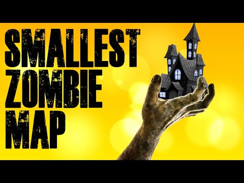 SMALLEST ZOMBIE MAP EVER! (Call of Duty Custom Zombies)