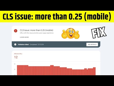 How to Fix CLS issue more than 0.25 (mobile) | cls issue more than 0 25 mobile