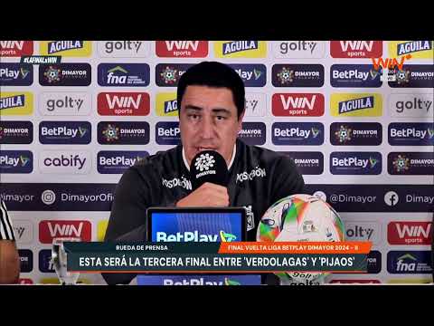 Rueda de prensa de Nacional previa a la final Vuelta de la Liga BetPlay Dimayor 2024-2