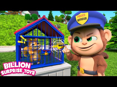 Engañemos al mono en el desafío Escape Room | Fun Playtime Story For Kids